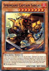 Springans Captain Sargas [BLVO-EN009] Common | Jomio and Rueliete's Cards and Comics
