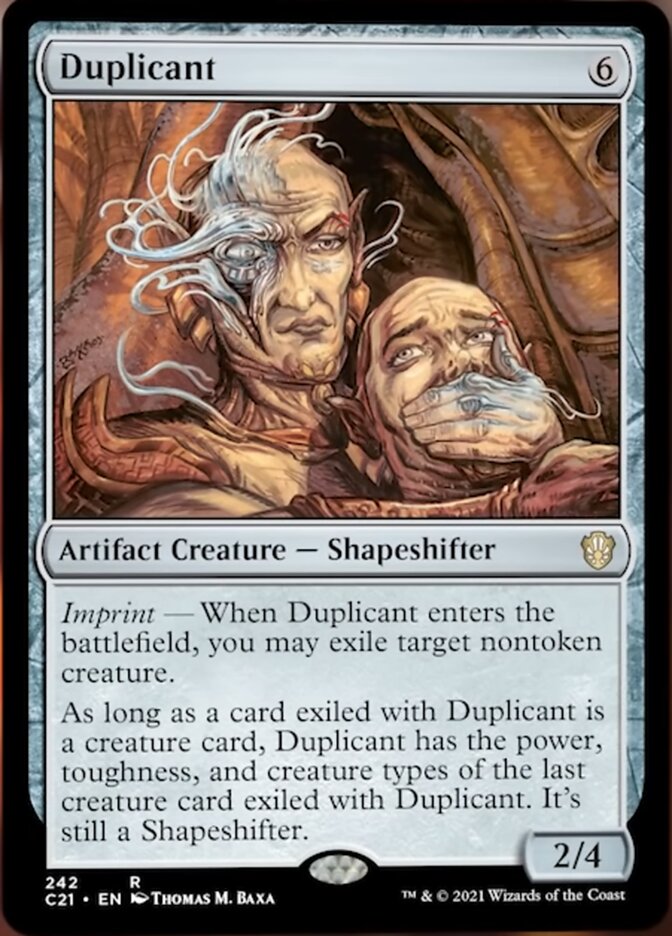 Duplicant [Commander 2021] | Jomio and Rueliete's Cards and Comics