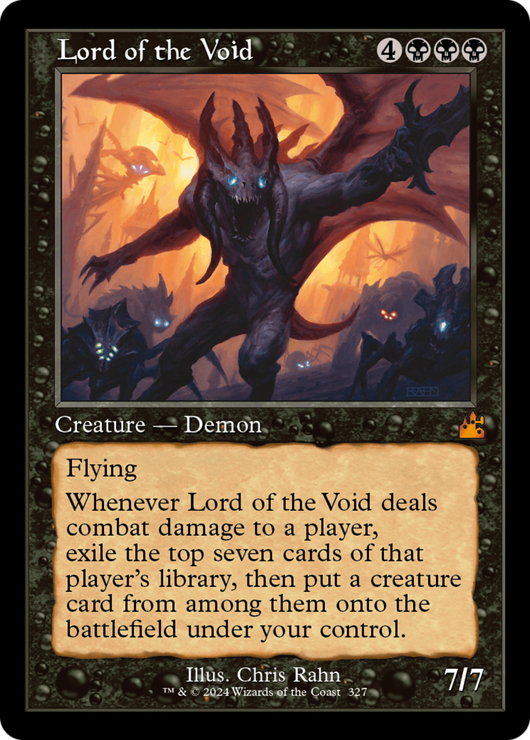 Lord of the Void (Retro Frame) [Ravnica Remastered] | Jomio and Rueliete's Cards and Comics