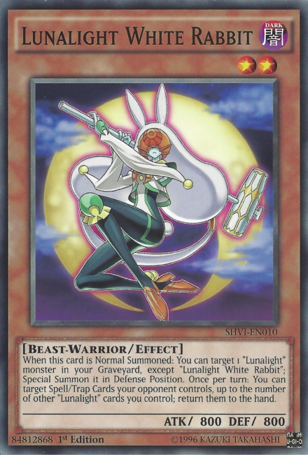 Lunalight White Rabbit [SHVI-EN010] Common | Jomio and Rueliete's Cards and Comics