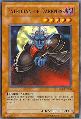 Patrician of Darkness [DB2-EN168] Common | Jomio and Rueliete's Cards and Comics