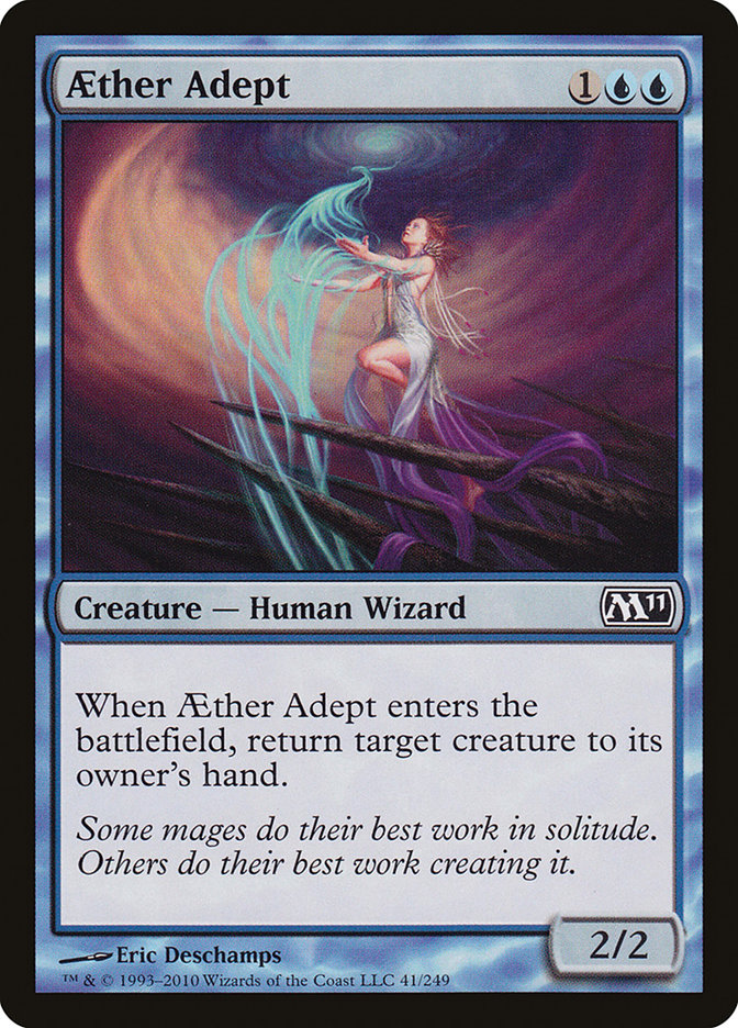 Aether Adept [Magic 2011] | Jomio and Rueliete's Cards and Comics