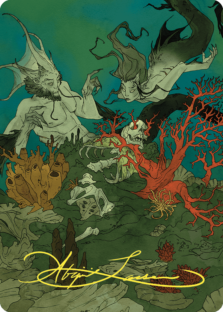 Curiosity Art Card (Gold-Stamped Signature) [Wilds of Eldraine Art Series] | Jomio and Rueliete's Cards and Comics