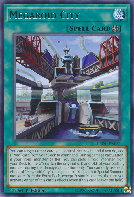 Megaroid City [LEDU-EN031] Rare | Jomio and Rueliete's Cards and Comics