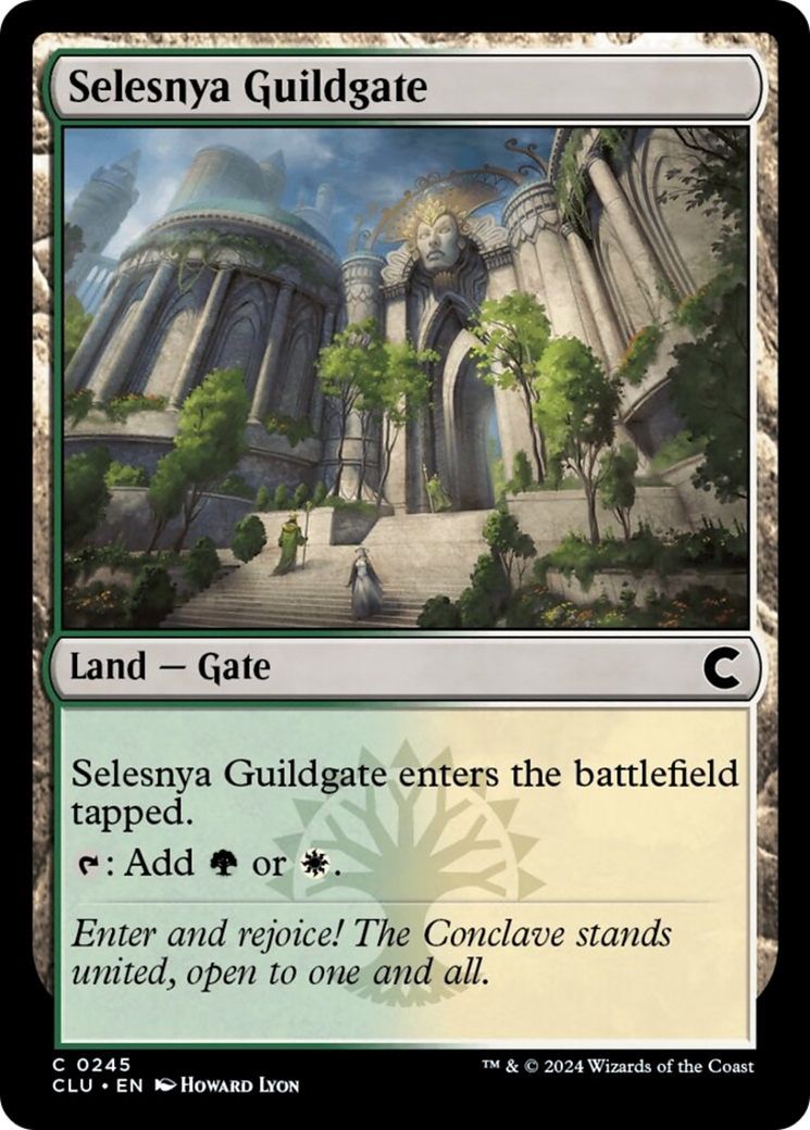 Selesnya Guildgate [Ravnica: Clue Edition] | Jomio and Rueliete's Cards and Comics
