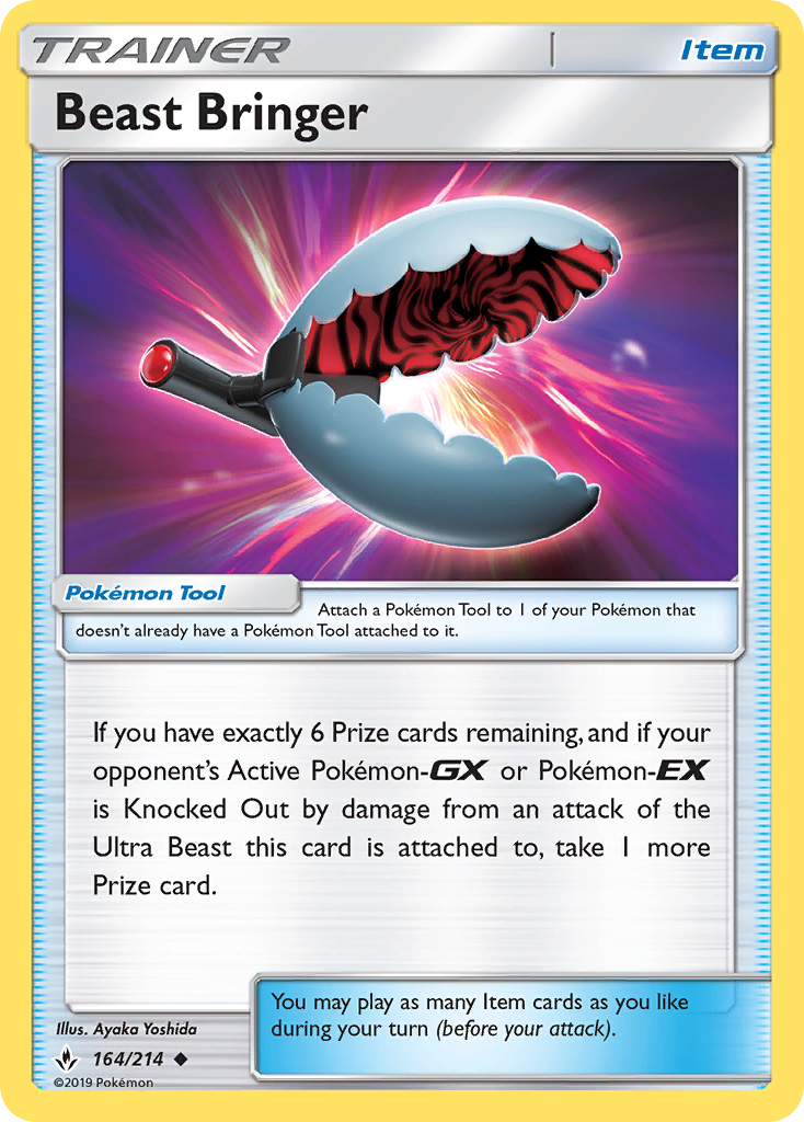 Beast Bringer (164/214) [Sun & Moon: Unbroken Bonds] | Jomio and Rueliete's Cards and Comics