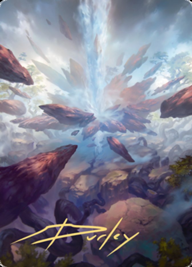 Prismatic Vista (Art Series) [Zendikar Rising Art Series] | Jomio and Rueliete's Cards and Comics