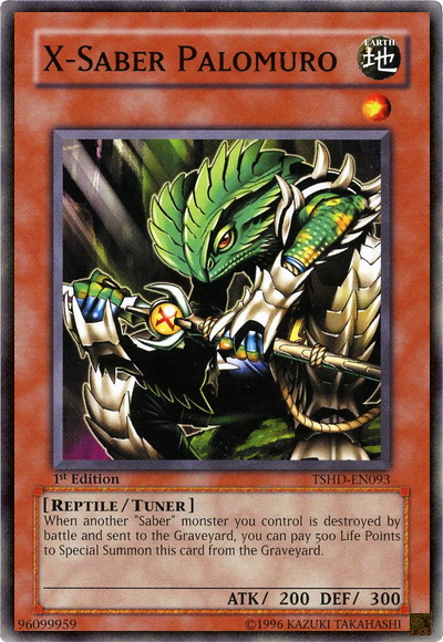 X-Saber Palomuro [TSHD-EN093] Common | Jomio and Rueliete's Cards and Comics