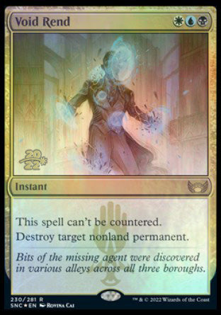 Void Rend [Streets of New Capenna Prerelease Promos] | Jomio and Rueliete's Cards and Comics