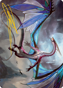 Moonveil Regent Art Card (Gold-Stamped Signature) [Innistrad: Midnight Hunt Art Series] | Jomio and Rueliete's Cards and Comics