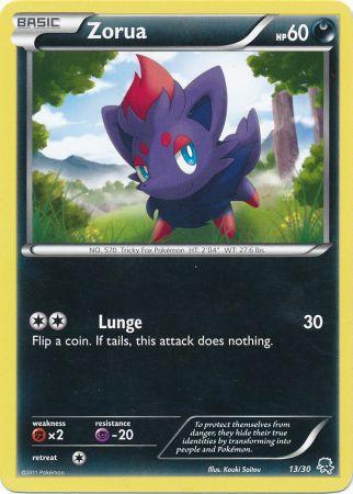 Zorua (13/30) [Black & White: Trainer Kit - Zoroark] | Jomio and Rueliete's Cards and Comics