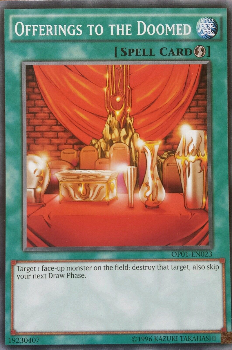 Offerings to the Doomed [OP01-EN023] Common | Jomio and Rueliete's Cards and Comics