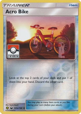 Acro Bike (123a/168) (League Promo) [Sun & Moon: Celestial Storm] | Jomio and Rueliete's Cards and Comics