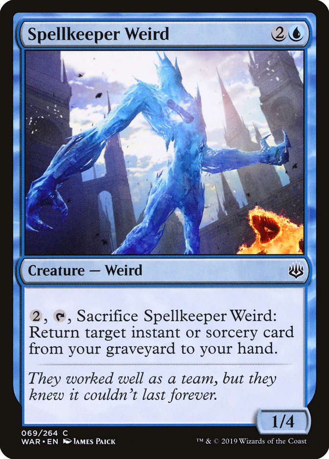 Spellkeeper Weird [War of the Spark] | Jomio and Rueliete's Cards and Comics