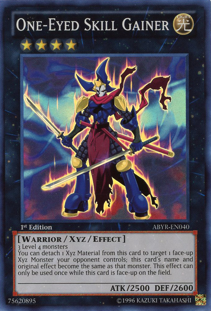 One-Eyed Skill Gainer [ABYR-EN040] Super Rare | Jomio and Rueliete's Cards and Comics