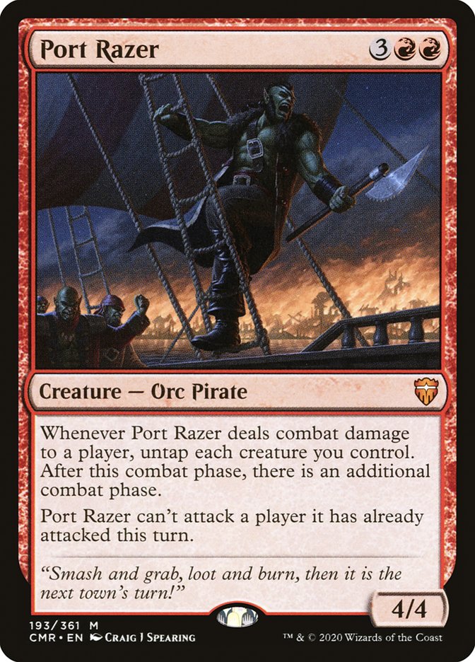 Port Razer [Commander Legends] | Jomio and Rueliete's Cards and Comics