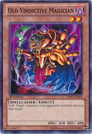 Old Vindictive Magician [BP01-EN060] Common | Jomio and Rueliete's Cards and Comics