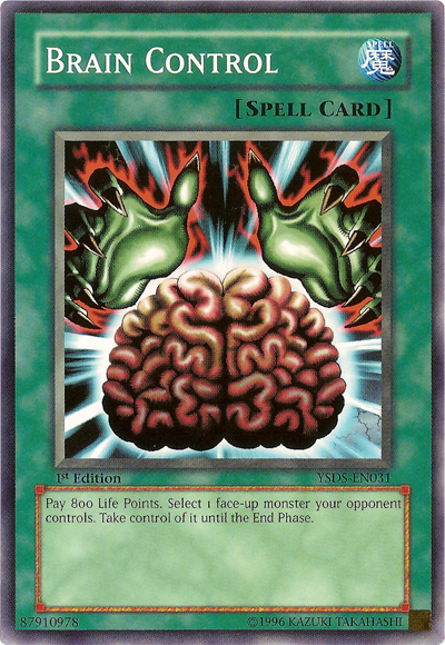 Brain Control [YSDS-EN031] Common | Jomio and Rueliete's Cards and Comics