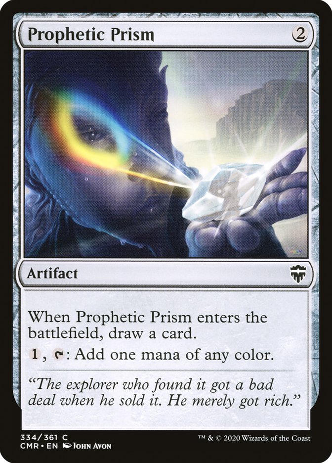 Prophetic Prism [Commander Legends] | Jomio and Rueliete's Cards and Comics