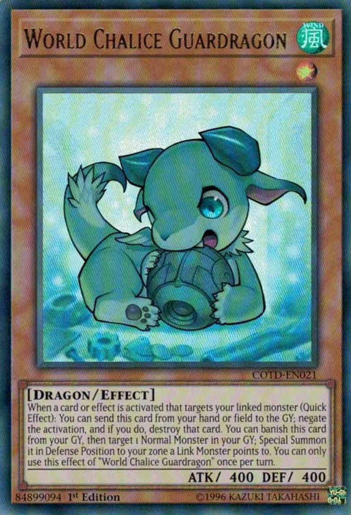 World Chalice Guardragon [COTD-EN021] Ultra Rare | Jomio and Rueliete's Cards and Comics