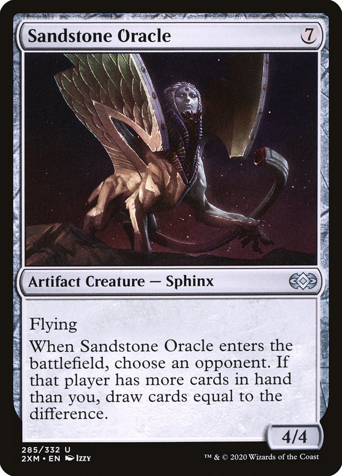 Sandstone Oracle [Double Masters] | Jomio and Rueliete's Cards and Comics