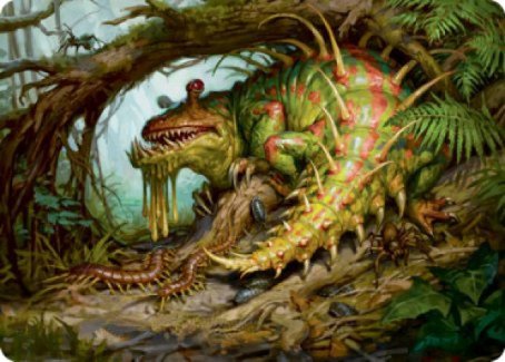 Blex, Vexing Pest Art Card [Strixhaven: School of Mages Art Series] | Jomio and Rueliete's Cards and Comics
