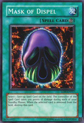Mask of Dispel [LON-EN017] Super Rare | Jomio and Rueliete's Cards and Comics