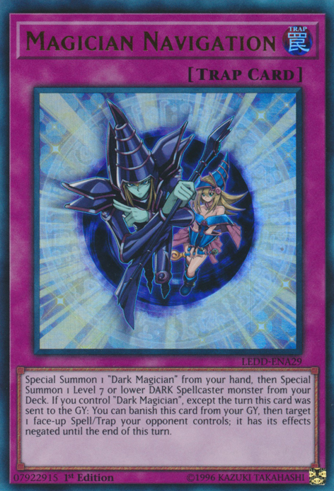 Magician Navigation [LEDD-ENA29] Ultra Rare | Jomio and Rueliete's Cards and Comics