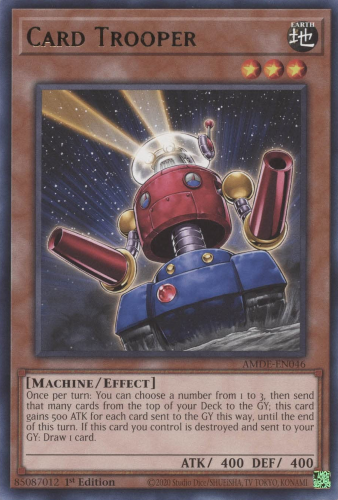 Card Trooper [AMDE-EN046] Rare | Jomio and Rueliete's Cards and Comics