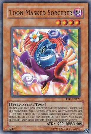 Toon Masked Sorcerer [DB2-EN120] Common | Jomio and Rueliete's Cards and Comics