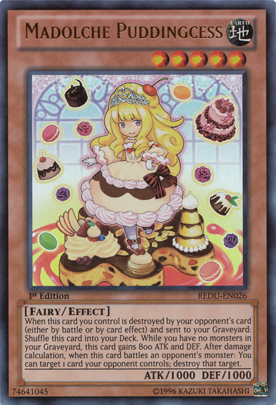 Madolche Puddingcess [REDU-EN026] Ultra Rare | Jomio and Rueliete's Cards and Comics