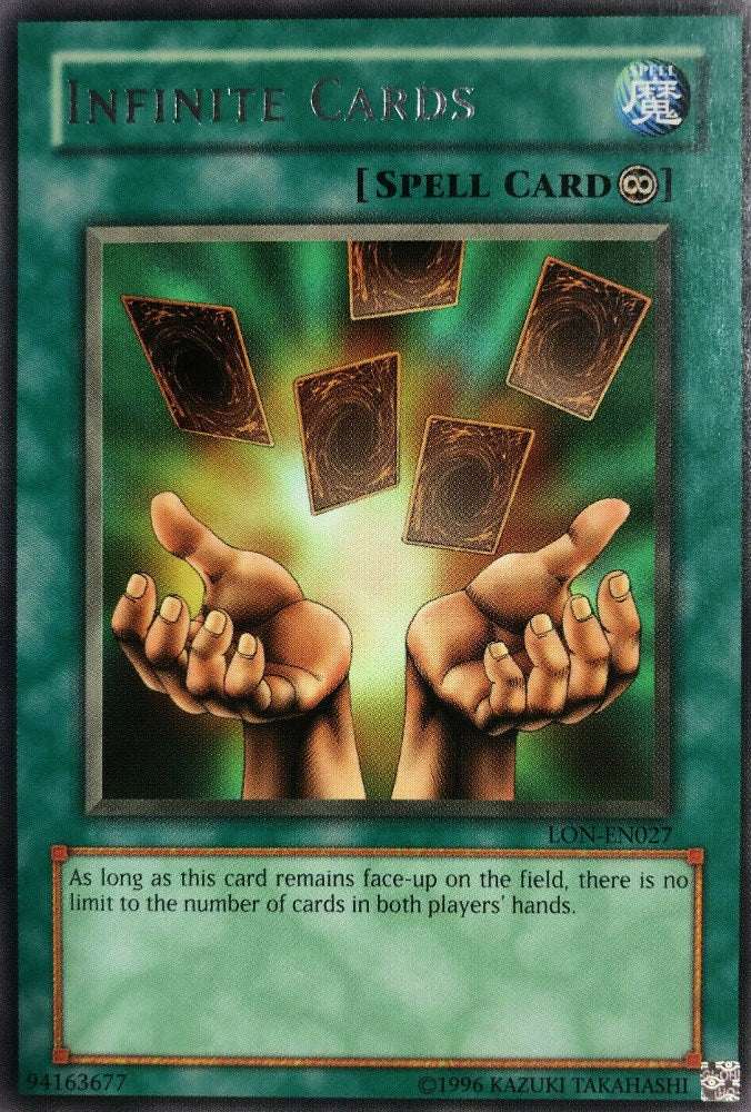 Infinite Cards [LON-EN027] Rare | Jomio and Rueliete's Cards and Comics