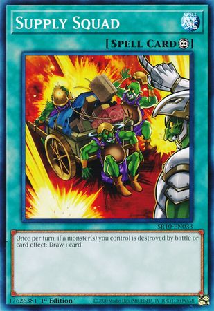 Supply Squad [SR10-EN033] Common | Jomio and Rueliete's Cards and Comics
