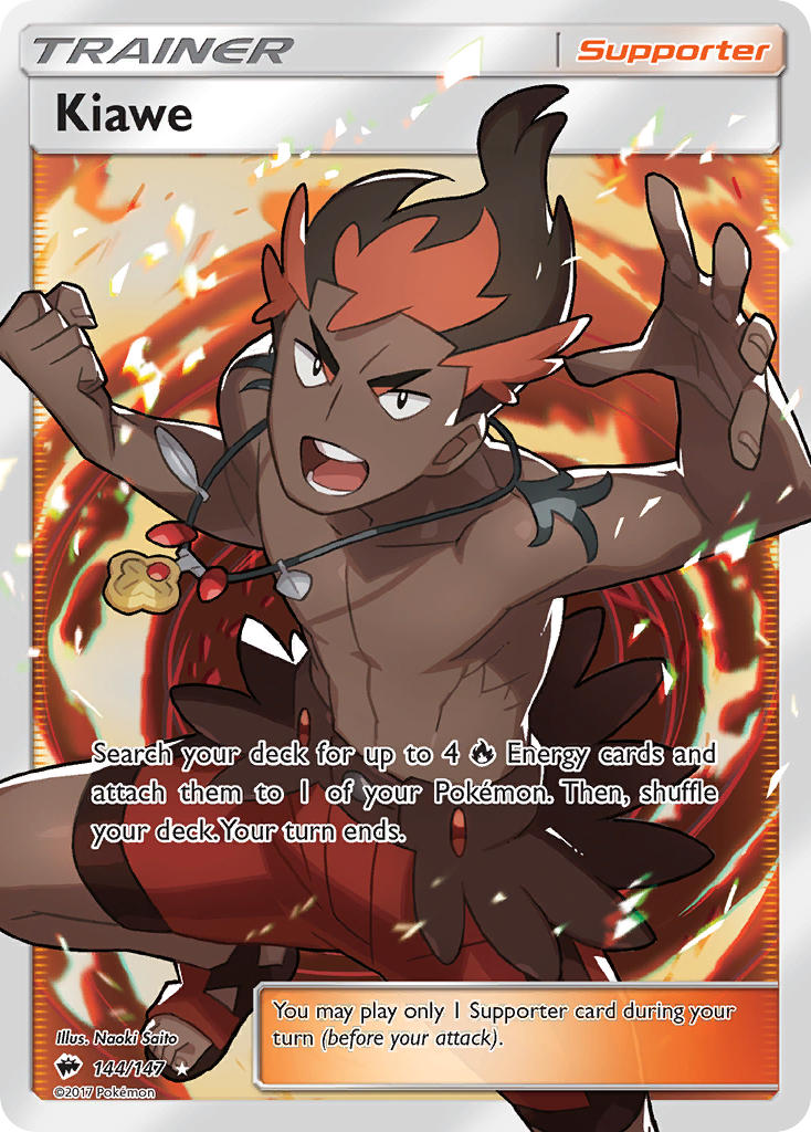 Kiawe (144/147) [Sun & Moon: Burning Shadows] | Jomio and Rueliete's Cards and Comics