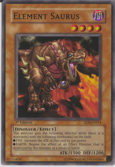 Element Saurus [RDS-EN014] Common | Jomio and Rueliete's Cards and Comics