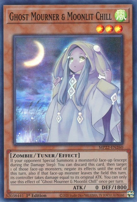 Ghost Mourner & Moonlit Chill [MP22-EN260] Super Rare | Jomio and Rueliete's Cards and Comics