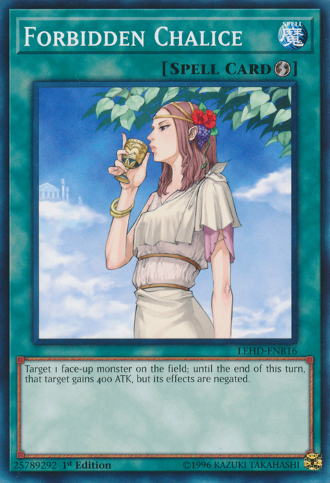 Forbidden Chalice [LEHD-ENB16] Common | Jomio and Rueliete's Cards and Comics