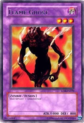 Flame Ghost [LOB-EN029] Rare | Jomio and Rueliete's Cards and Comics