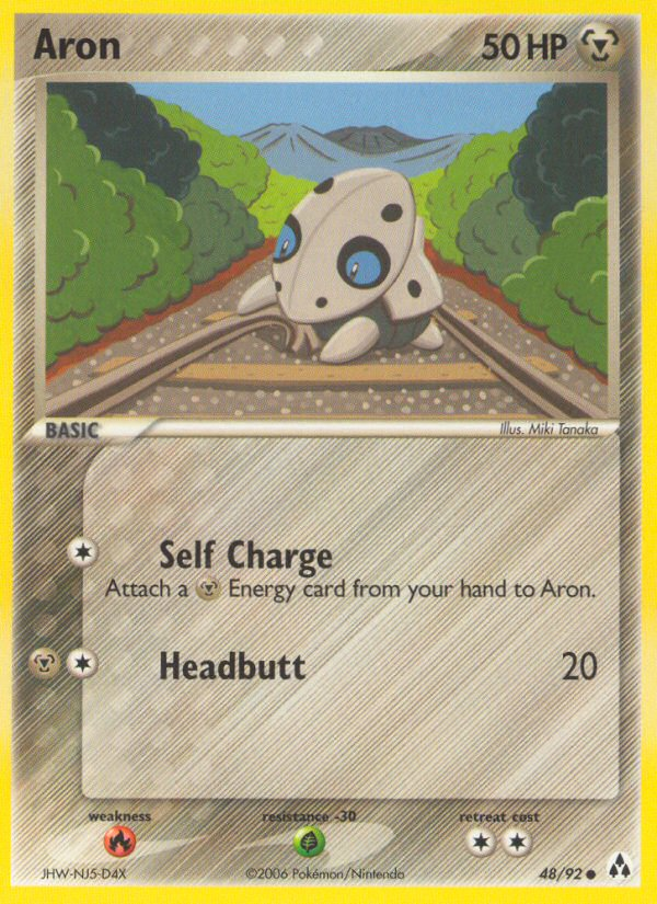 Aron (48/92) [EX: Legend Maker] | Jomio and Rueliete's Cards and Comics
