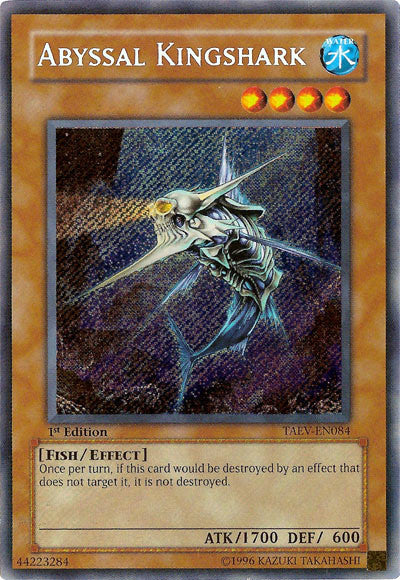 Abyssal Kingshark [TAEV-EN084] Secret Rare | Jomio and Rueliete's Cards and Comics