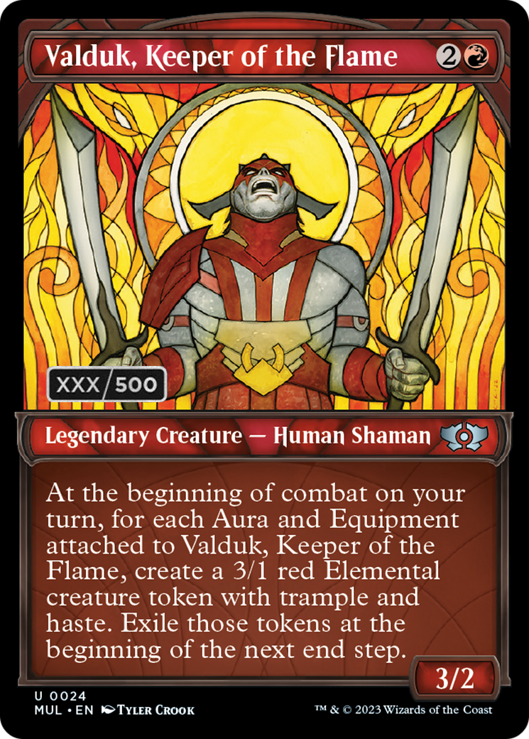 Valduk, Keeper of the Flame (Serialized) [Multiverse Legends] | Jomio and Rueliete's Cards and Comics