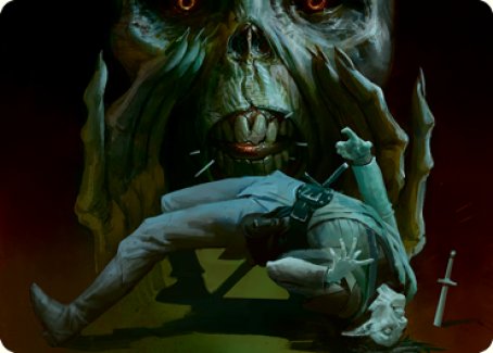 Power Word Kill Art Card [Dungeons & Dragons: Adventures in the Forgotten Realms Art Series] | Jomio and Rueliete's Cards and Comics