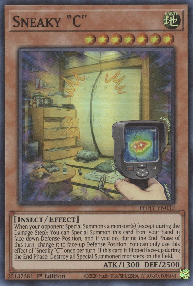 Sneaky "C" [PHHY-EN030] Super Rare | Jomio and Rueliete's Cards and Comics