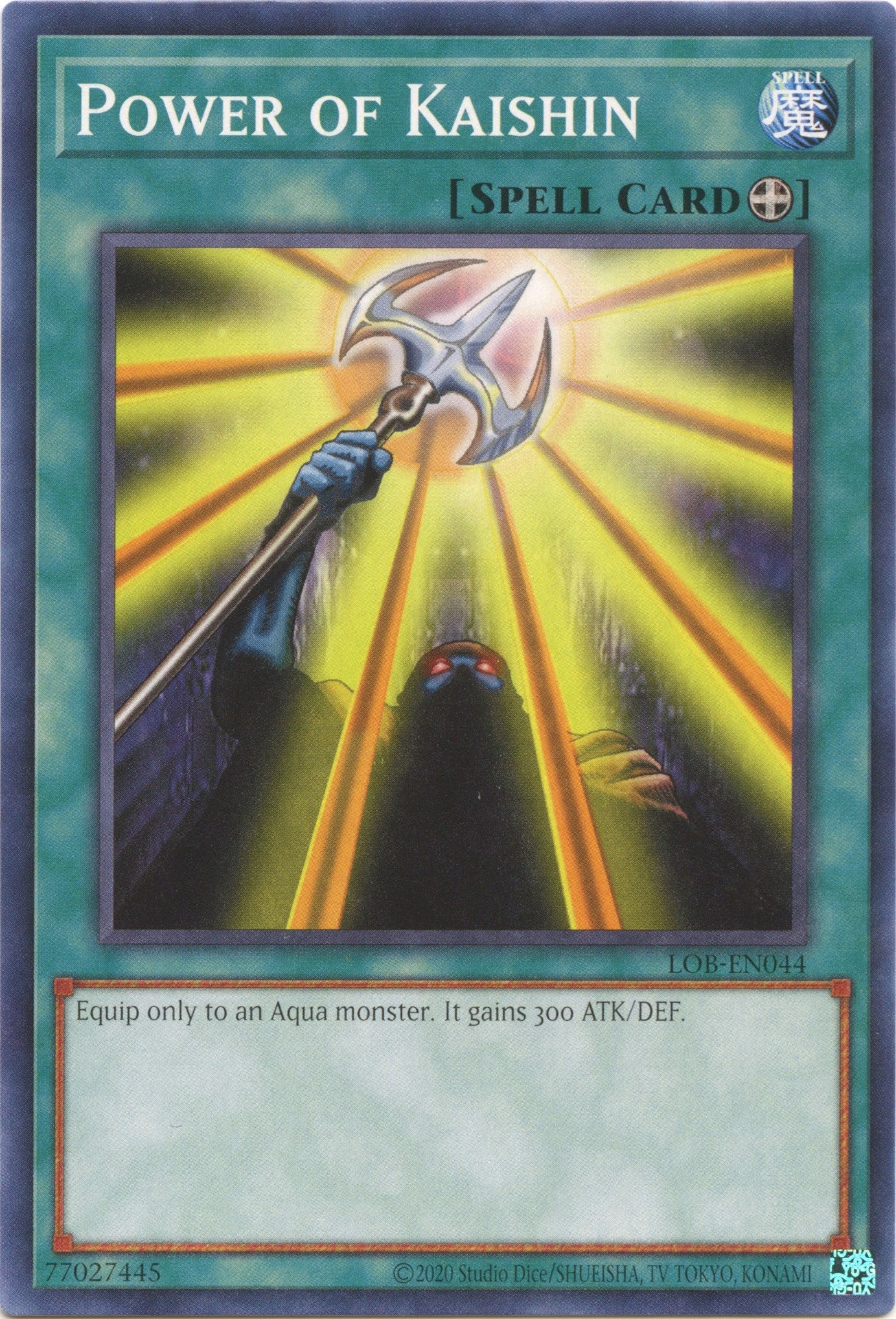Power of Kaishin (25th Anniversary) [LOB-EN044] Common | Jomio and Rueliete's Cards and Comics