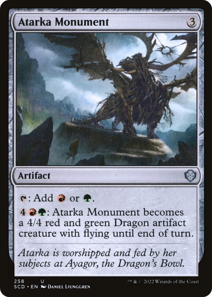 Atarka Monument [Starter Commander Decks] | Jomio and Rueliete's Cards and Comics