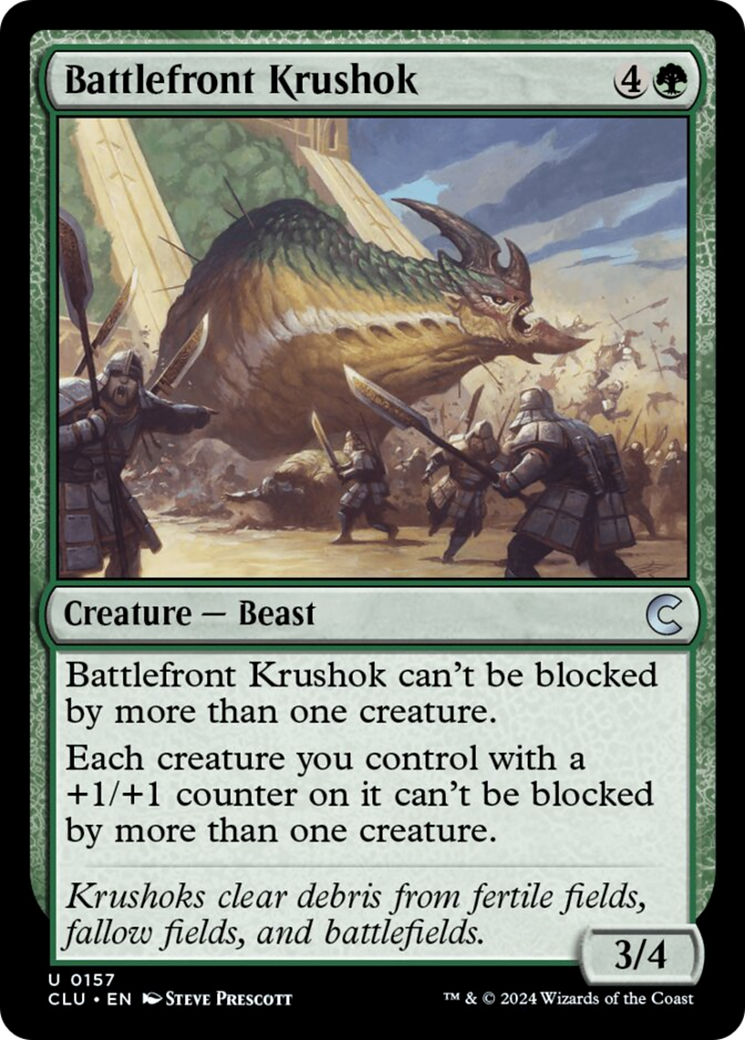 Battlefront Krushok [Ravnica: Clue Edition] | Jomio and Rueliete's Cards and Comics