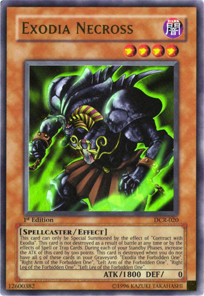 Exodia Necross [DCR-020] Ultra Rare | Jomio and Rueliete's Cards and Comics