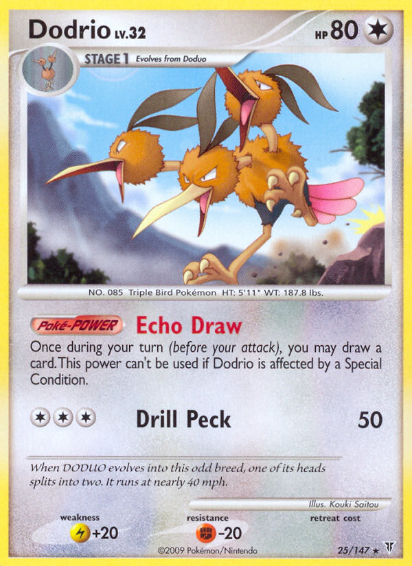 Dodrio (25/147) [Platinum: Supreme Victors] | Jomio and Rueliete's Cards and Comics
