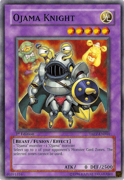 Ojama Knight [TAEV-EN044] Common | Jomio and Rueliete's Cards and Comics
