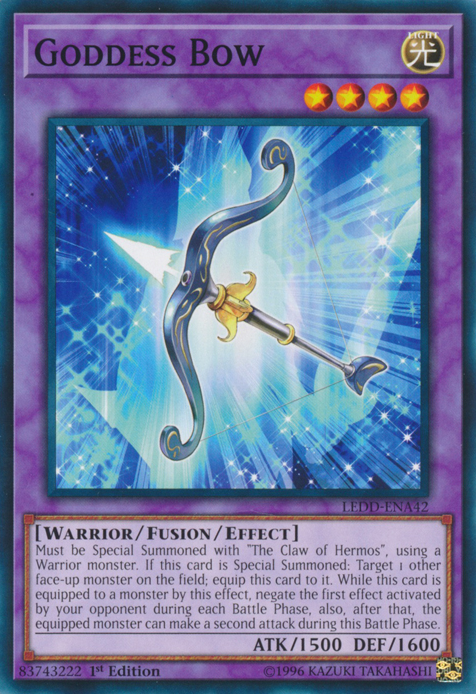 Goddess Bow [LEDD-ENA42] Common | Jomio and Rueliete's Cards and Comics